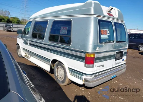 1992 Ford Econoline E150 Van from USA, damaged, VIN 1FDEE14NXNHB03904